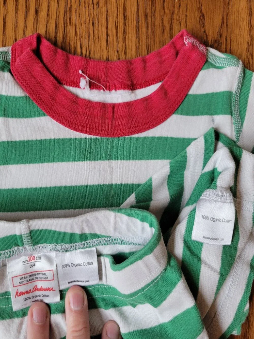 Hanna Andersson 4T 100 Christmas Pajamas